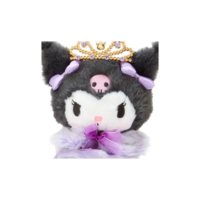 Sanrio Kuromi Tokikiku Tiara Crown Plush With Box Dolls Plush Doll 21cm Height-5