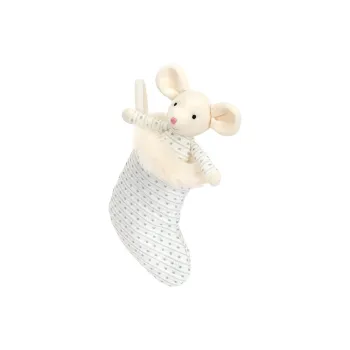 JELLYCAT Shimmer Stocking Mouse Stuffed Animal