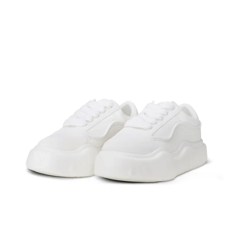 RICHMILK Low Top Casual Shoes Unisex White-4