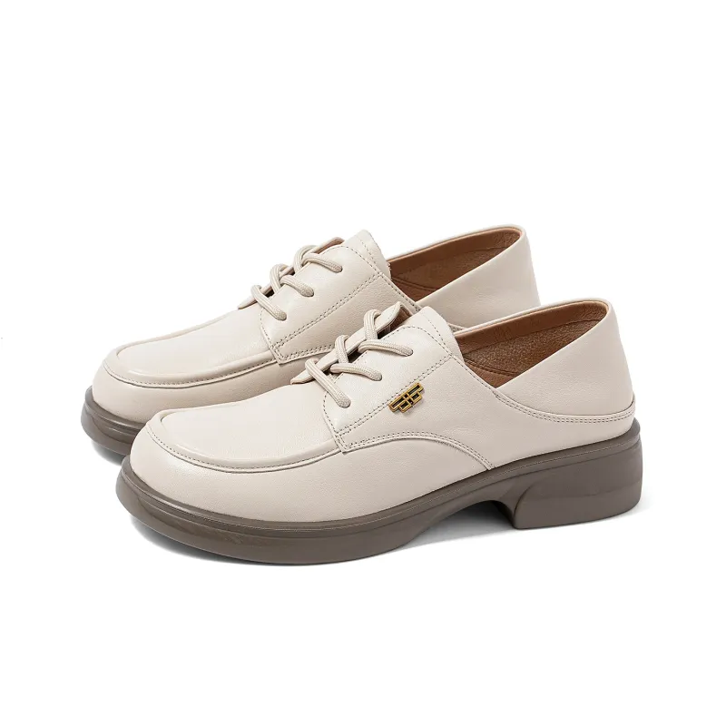 COMELY Loafers Women's Black/Beige/Light Brown-1