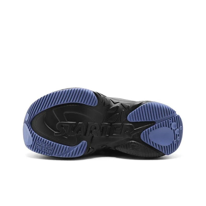STARTER Slip Resistant Wrap toe Slippers Men's Black-7