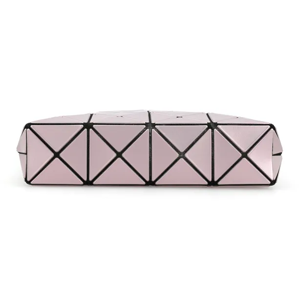 ISSEY MIYAKE Lucent Boxy Polyvinyl Chloride Resin Tote Bag Shopping Bag Shoulder Bag Handbag Women's Pink-5