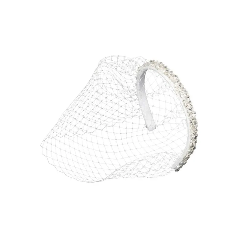 Jennifer Behr Essen Crystal-embellished Voilette-1