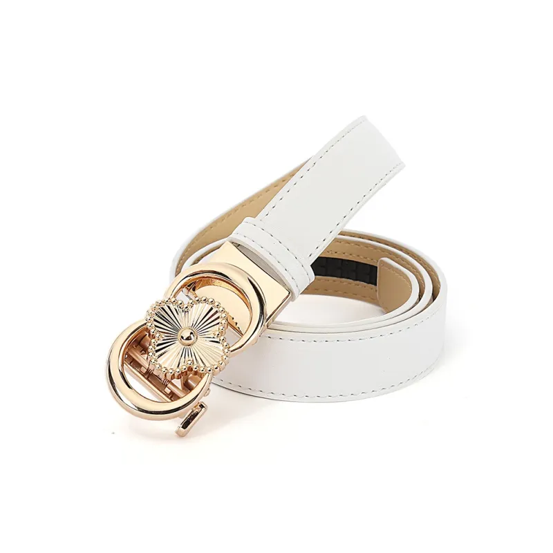 TUCANO High Quality Metal Casual Niche Style Leather Belts Women's-2