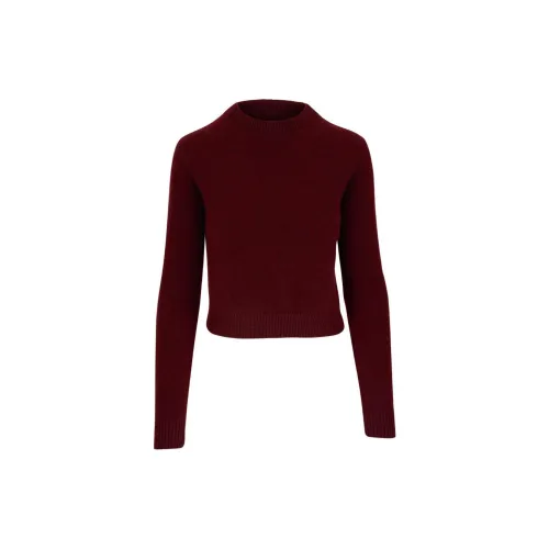 The Elder Statesman Cashmere Sweater Women's Burgundy