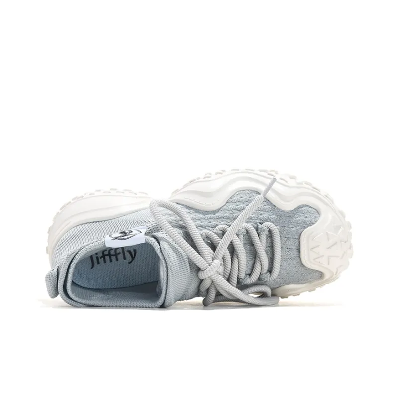 Jifffly Cushioned Anti-Slip And Wear-Resistant Lightweight Mid-Top Chunky Sneakers Unisex-19