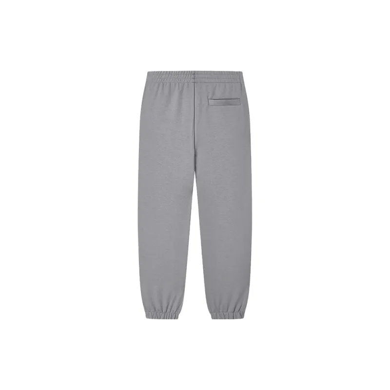 FILA Knitted Sweatpants Men Cloudy Dora Gray-1