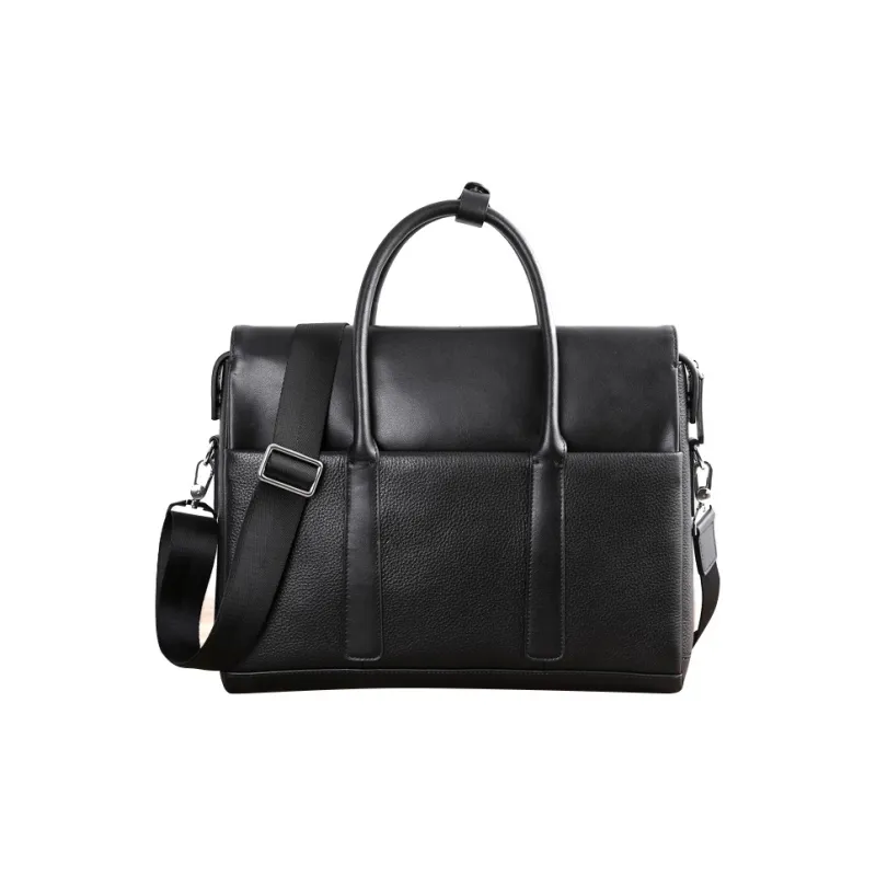 DOSRFINI Top Grain Cow Leather Business Casual Horizontal Men's-2