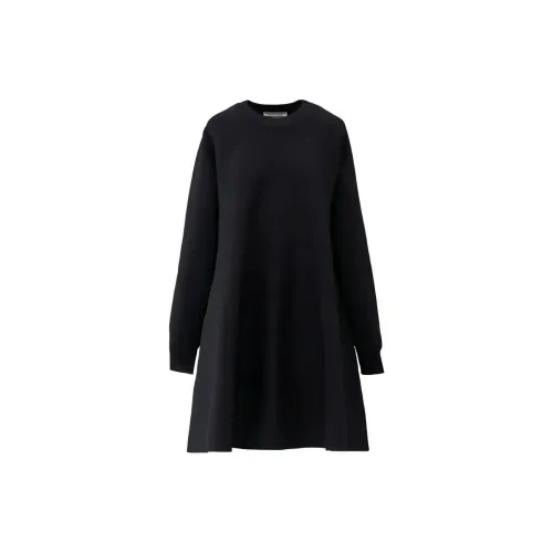 Onitsuka Tiger Long-Sleeved Dresses Women's Black