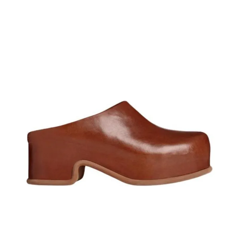 DRIES VAN NOTEN Closed Toe Slippers 3.5cm Men's Brown-1