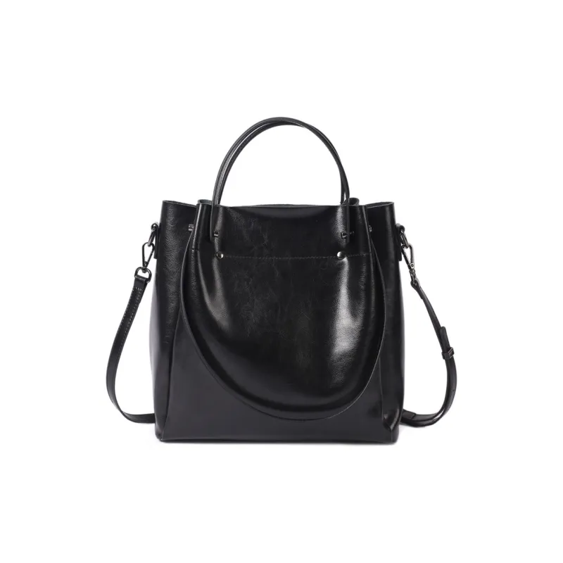 TTaG．baG Cow Leather Shoulder Bag Crossbody Bag Handbag Women's Black/Coffee/Brown/Blue/Red-0