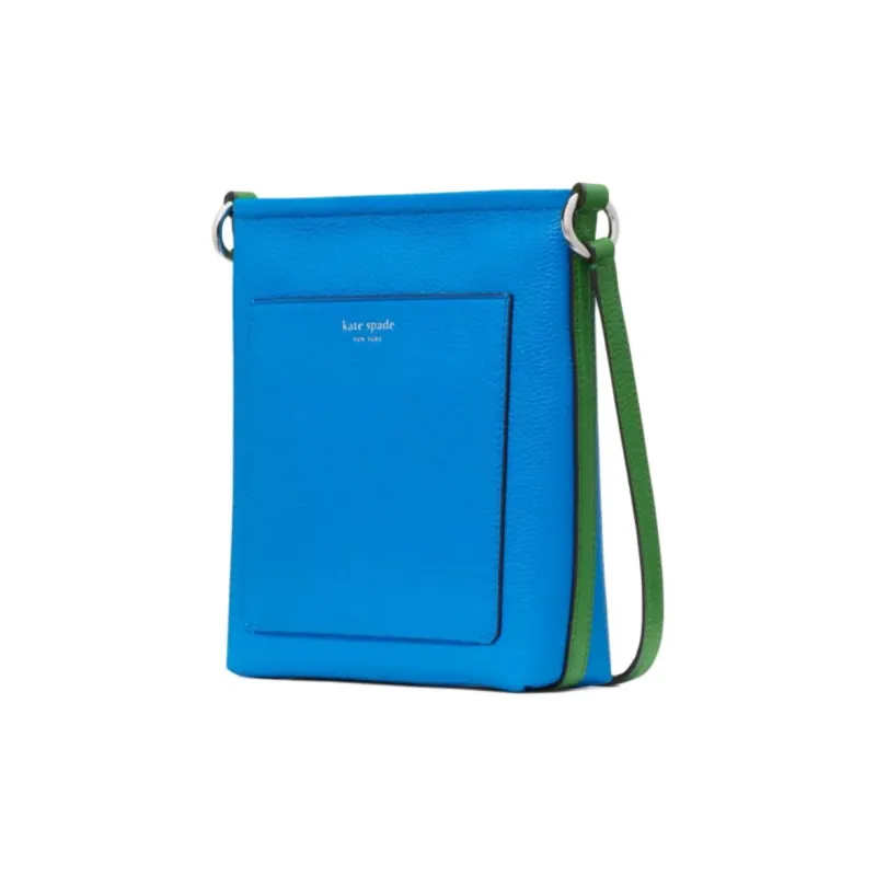 Kate Spade Litchi Grain Leather Shoulder Bag Crossbody Bag Small Size Women's Blue-1
