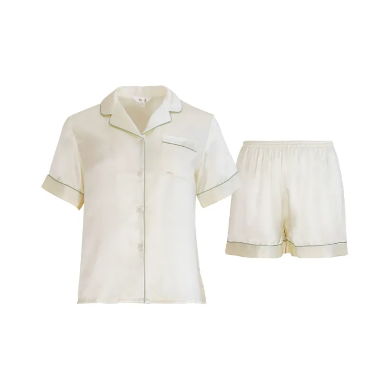 Silk Boundary Pajama Set Women's-4