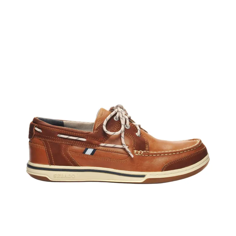 Sebago Triton Boat Shoes Men's Brown-1