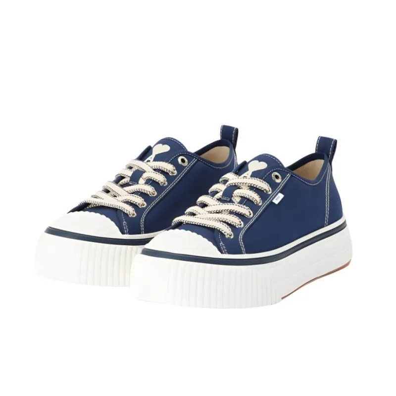 AMI Paris Platform Lace-up Low-top Sneakers-2