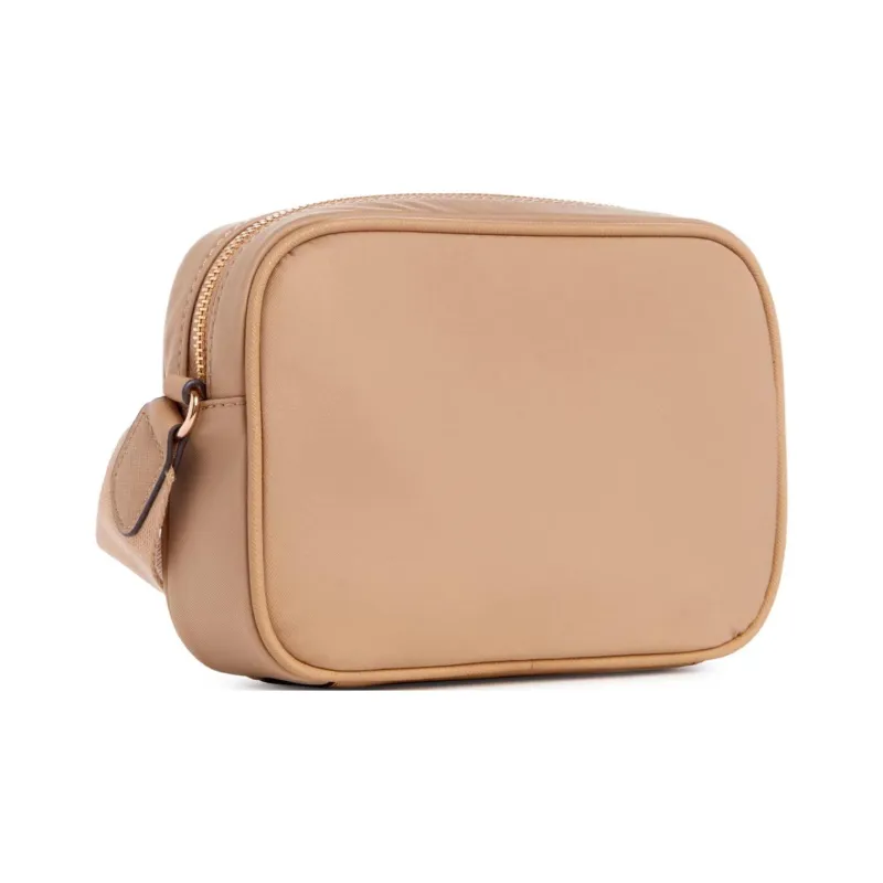 GUESS Canvas Canvas Bag Shoulder Bag Crossbody Bag Mini Women's Brown-1