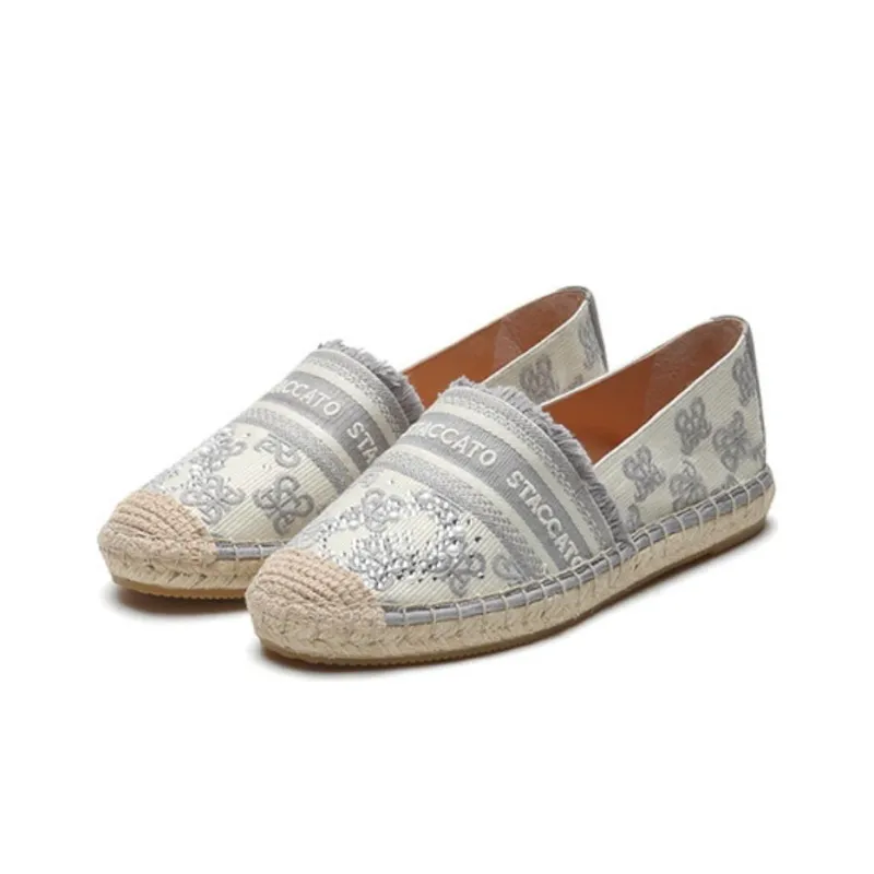 Staccato Espadrilles Women's Beige Pink/Beige Gray-5