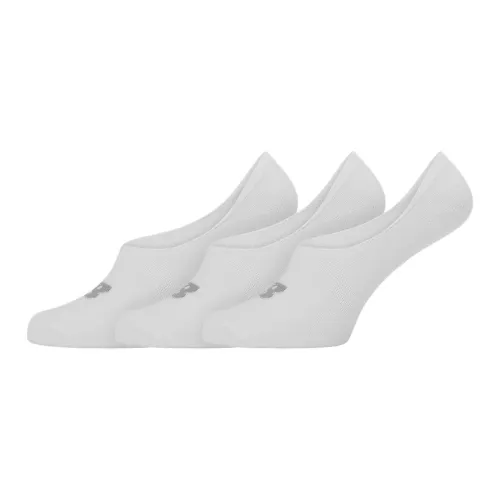 New Balance No-Show Socks Unisex 3 Pack White