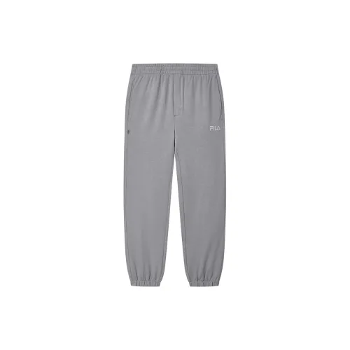 FILA Knitted Sweatpants Men Cloud Dora Gray