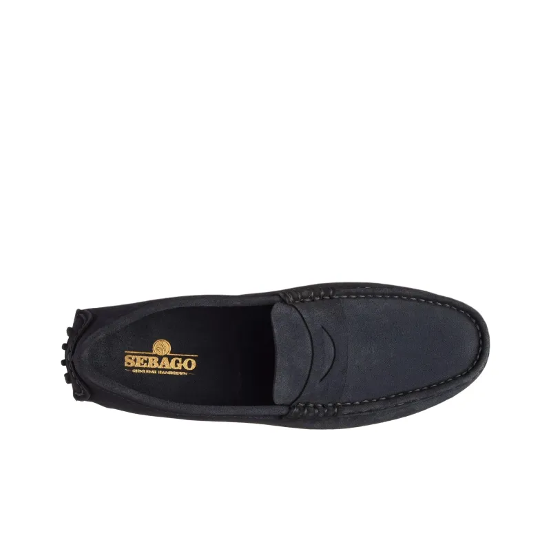 Sebago Russel Beanie Shoes Men's Marine Blue-2