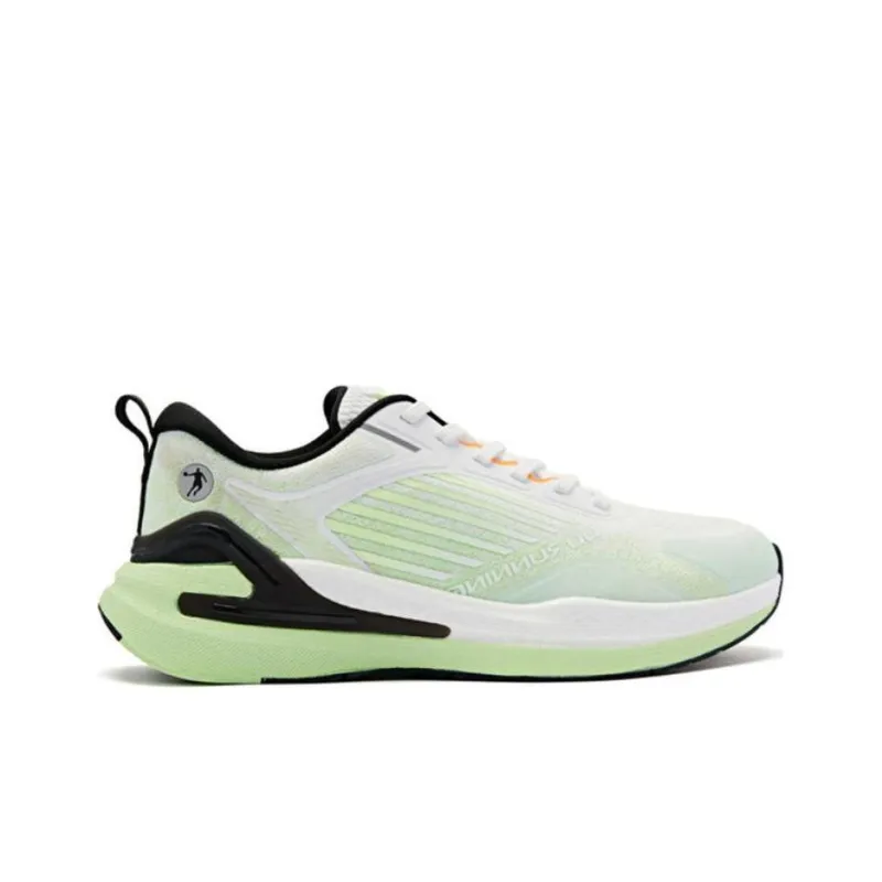 QIAODAN Boundless 5SE Cushioning Breathable Low-Top Casual Running Shoes Men's Gray Cyan-1
