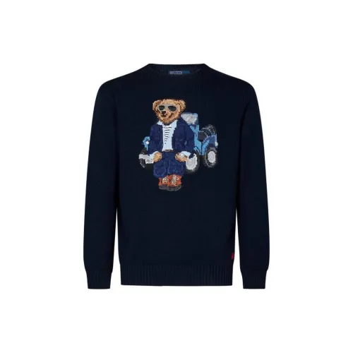Polo Ralph Lauren Polo Bear Embroidered Crewneck Jumper