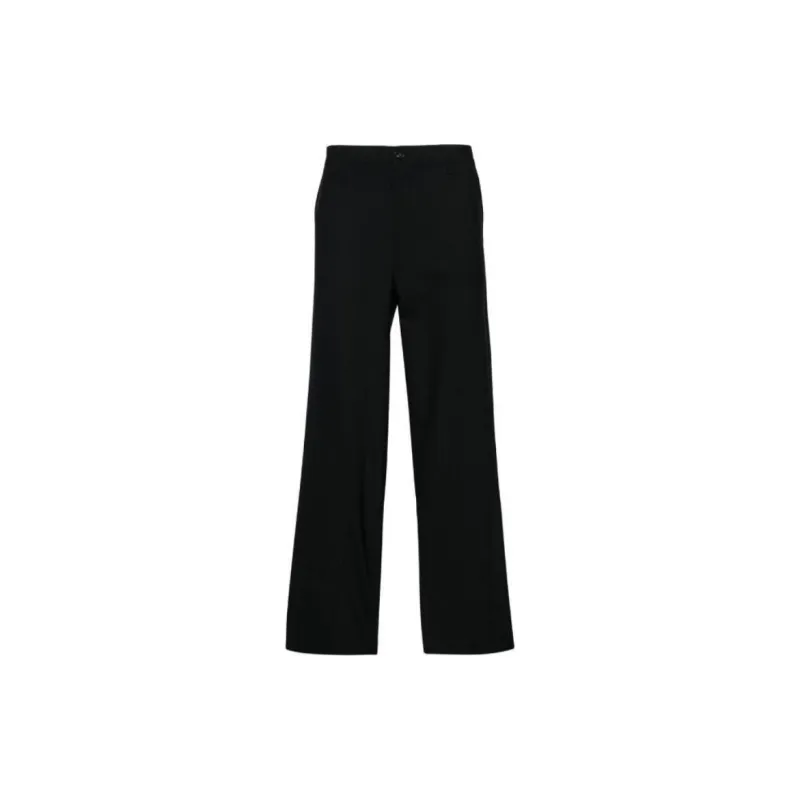 Sunflower Twist Pinstripe-pattern Wide-leg Trousers-1