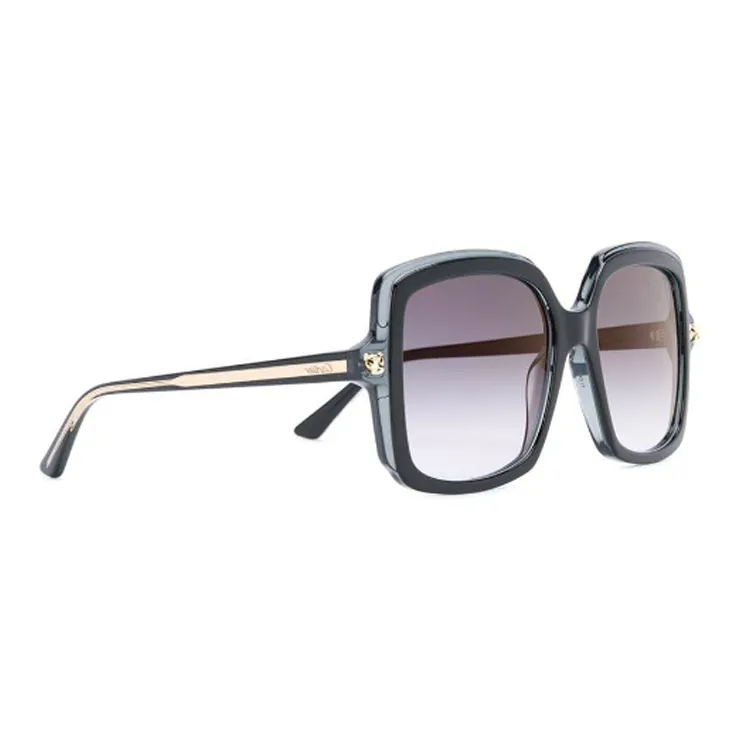 Cartier Squared Oversize Frame Sunglasses-2