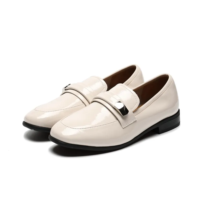 CAIHEE Loafers Women's Black/Ecru-4
