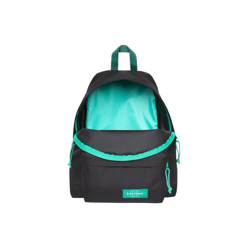 EASTPAK Polyester Backpack Medium Size Unisex Black Stripes-2