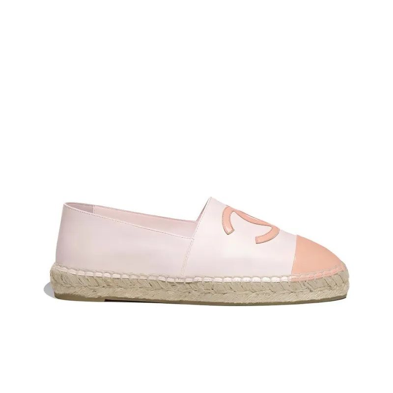 CHANEL Casual Single Shoes Women's Pink-1