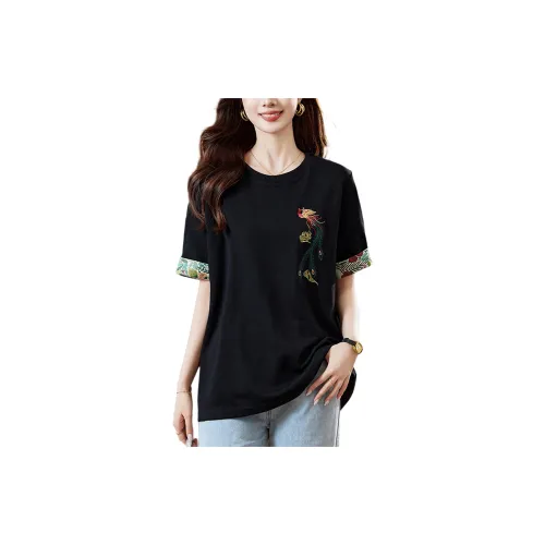 Mula T-Shirts Women's Black