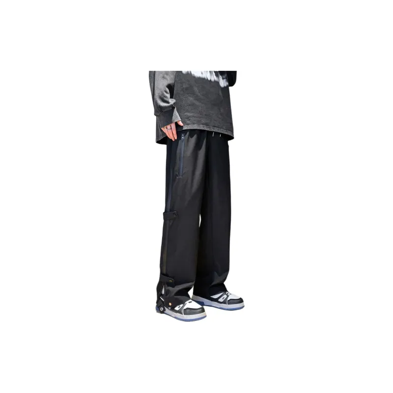 SOCKKEY Cargo Pants Unisex Black-1
