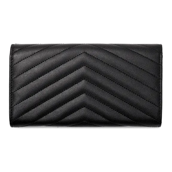 SAINT LAURENT Wallet Monogram Black-5