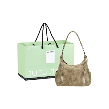 Juju Jimmy PU Shoulder Bag Tote Bag Shopping Bag Crossbody Bag Shoulder Bag Women's Brown