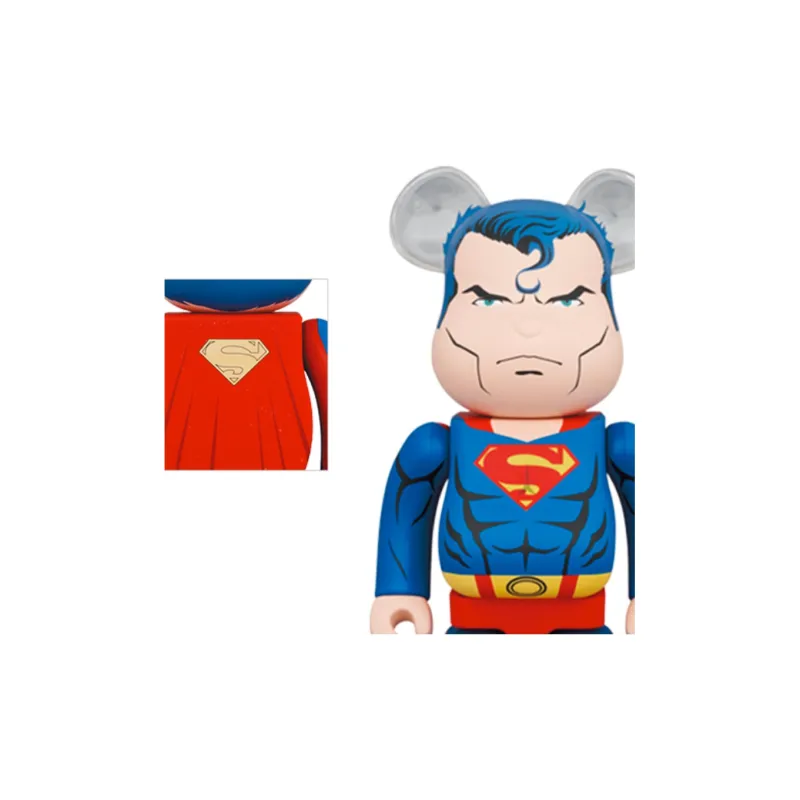 BE@RBRICK Superman Trendy Figures 100%400% 7cm/28cm-3