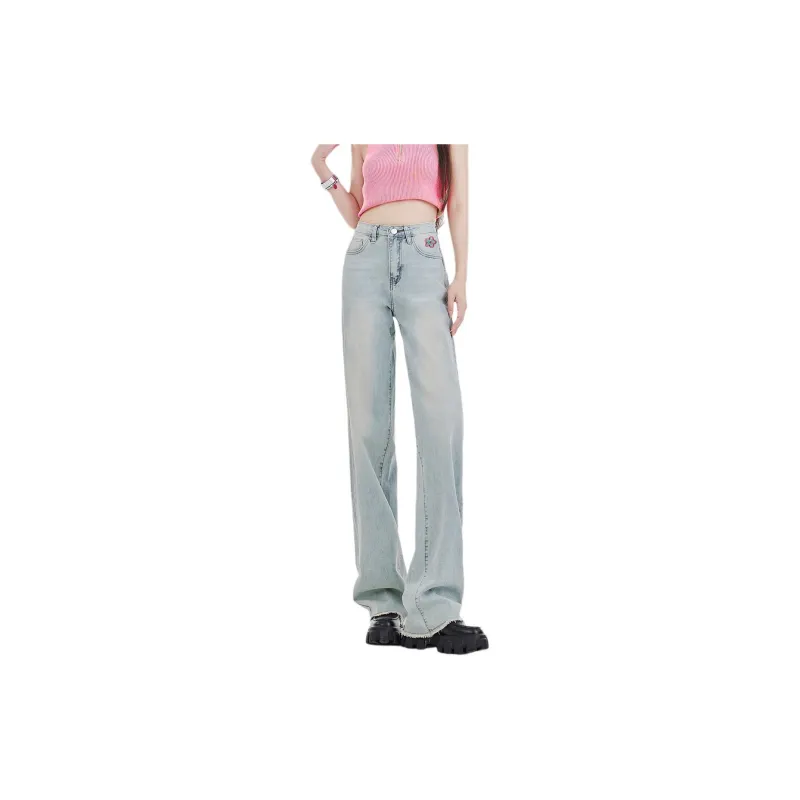 Weixi Jeans Women's Light Blue-3