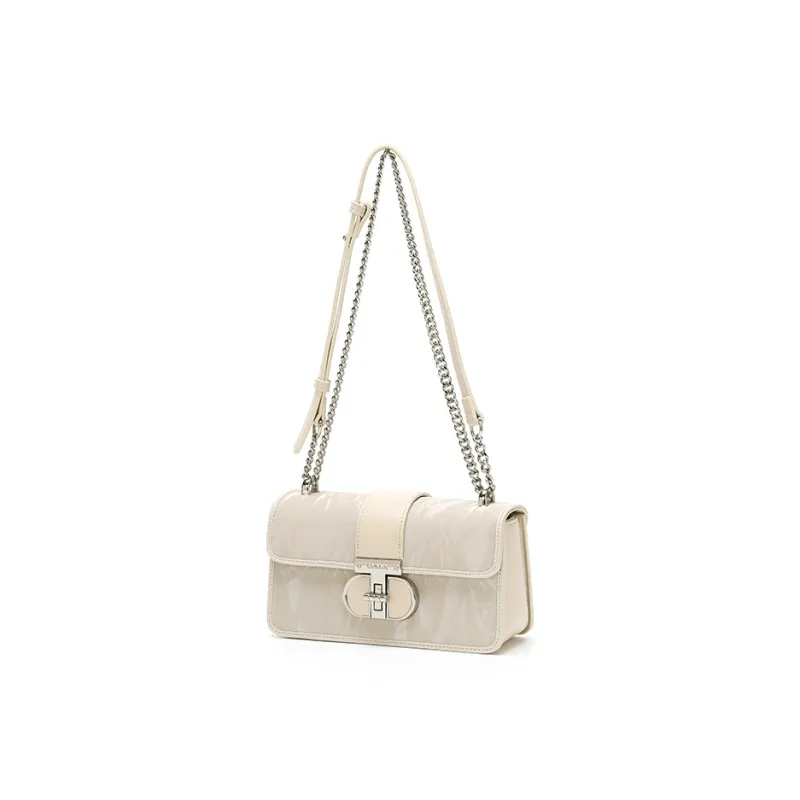 BETTINA VIVIAN PU Shoulder Bag Regular Women's Beige Apricot/Black/Pink-1