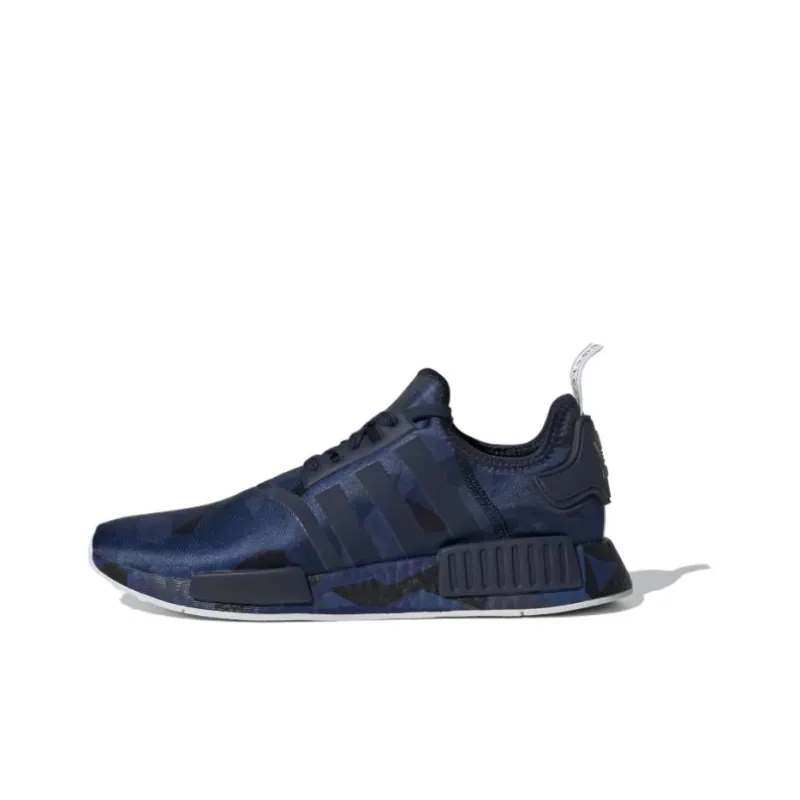 Adidas Originals Nmd R1 Fractal Camo Collegiate Navy-0