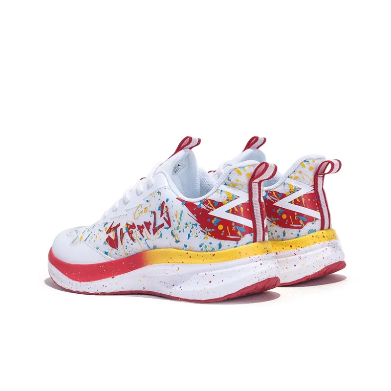 Jifffly Cushioning Anti Slip And Wear Resistant Height Increasing Low Top Running Shoes Unisex China Red-4