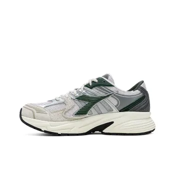 Diadora Wear Resistant Casual Shoes Unisex Beige/Green