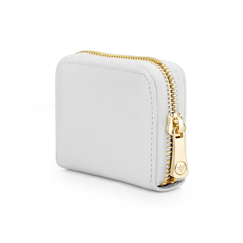 WilliamPOLO Cow Leather Multifunction Trunk Mini Card Bag With Zipper Coin Purse Regular Unisex Multicolor-2