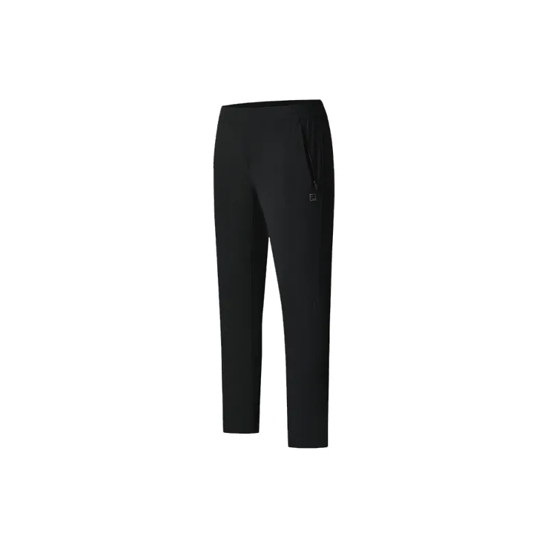 FILA Knitted Sweatpants Men Jet Black-1