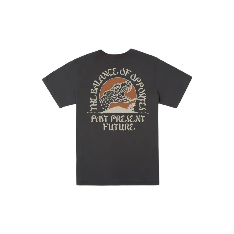 RVCA T-Shirt Men's Pirate Black-1
