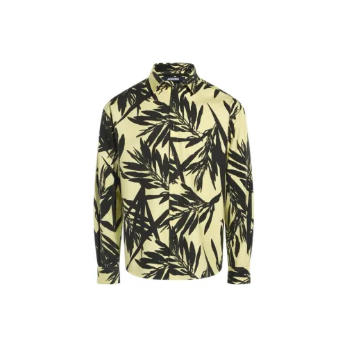 Jacquemus Shirts Men Black Yellow/Black And Yellow