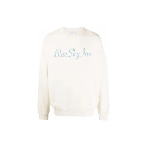 Blue Sky Inn Logo-embroidered Cotton Sweatshirt