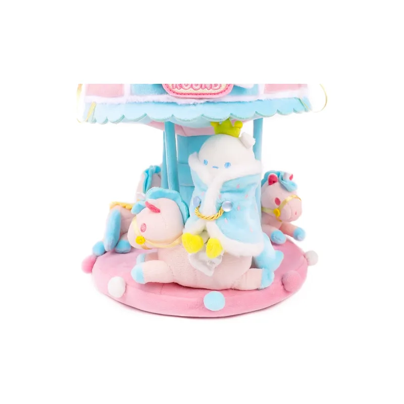 POP MART BOBO&COCO Carousel Dolls Plush Doll 27cm Height-4