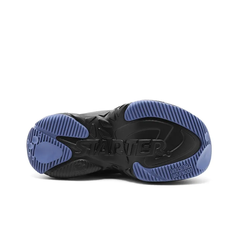 STARTER Slip Resistant Wrap toe Slippers Men's Black-6