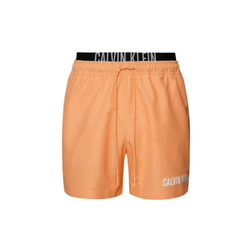 Calvin Klein Swimming Shorts Men Light Yellow