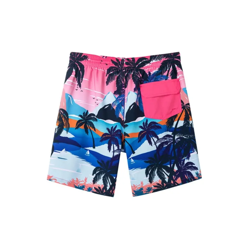 SURFCUZ Beach Shorts Men's Pink-1